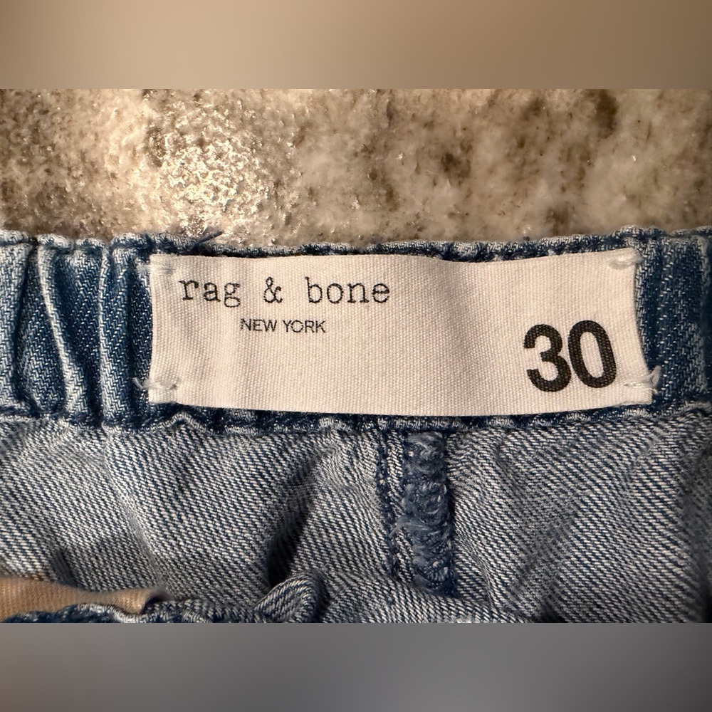 Rag & Bone Ultra Featherweight Logan Beach Denim Pant in DelMar Size 30 - Picture 10 of 10